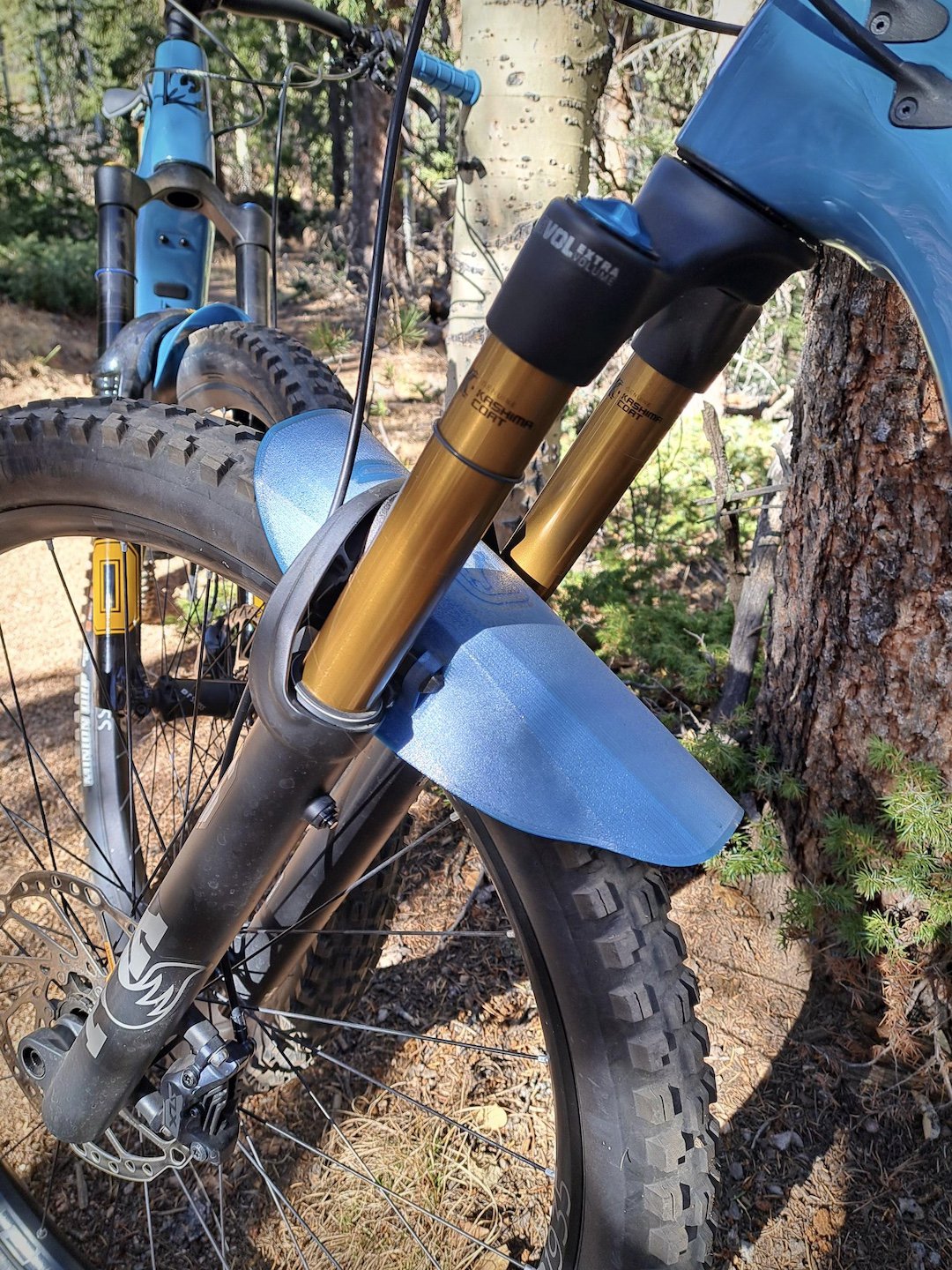 FOQS BOQS Mudguard for Fox Float 36/38 Forks — Cavanero Moto